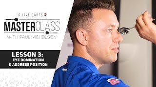 A Live Darts Masterclass  Lesson 3  How to sight your darts [upl. by Vookles178]