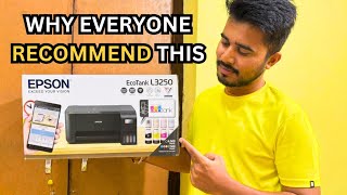 Epson L3250 Details Review  Unboxing Installation Wifi setup Mobile App amp Much More [upl. by Fine499]