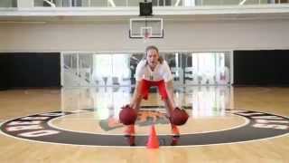 USA Basketball 61 Sydney Wiese Workout NCAA OSU June 2015 [upl. by Crane]