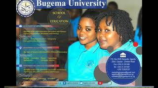 BUGEMA UNIVERSITY ADVERT FOR AUGUST INTAKE 2020 [upl. by Tegdirb]