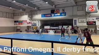 Vittoria sudata per la Cestistica Domodossola sulla Paffoni Omegna Il derby finisce 6461 [upl. by Nomelif]