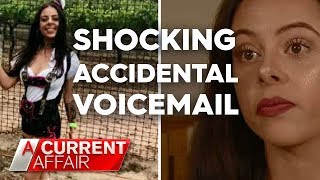 Job recruiter accidentally leaves shocking voicemail  A Current Affair [upl. by Roer]