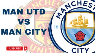 Manchester United vs Manchester City  Thrilling Match Highlights  Man City Wins 21 [upl. by Aneeram]