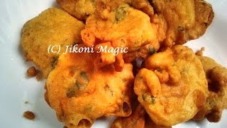 How to Make bhajias  Easy Bhajia Recipe  Kenyan Bhajia  Jikoni Magic [upl. by Azmuh]