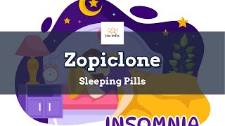 zopiclone  Uses Dosage Side Effects amp Mechanism  Imovane [upl. by Nellac]