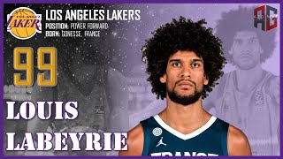 LOS ANGELES LAKERS Louis Labeyrie ᴴᴰ [upl. by Anividul530]