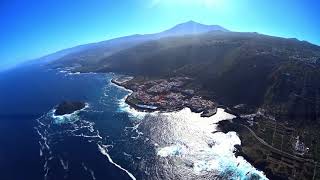 VSC  Garachico el Roque y el mar  Paisajes de Tenerife HD [upl. by Ellenehs]