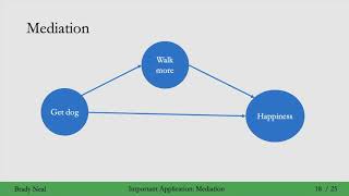 14  Counterfactuals and Mediation [upl. by Nerrak]