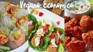 COMIDAS ECONOMICAS  VEGANAS amp SALUDABLES [upl. by Everara]