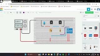 Implementing NAND Gate using two NPN transistors [upl. by Ytirahc]