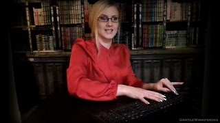 Library ASMR Typing Page Flipping Soft Spoken [upl. by Reiner426]