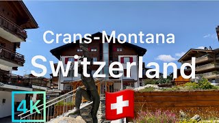 Crans Montana Switzerland 4k [upl. by Hillie]