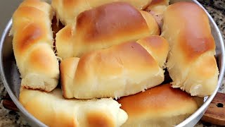 PÃO CASEIRO FOFINHO  PERFEITO PARA O LANCHE FÁCIL DE FAZER [upl. by Danuloff864]