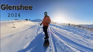 Burton Custom X with Step Ons Glenshee Snowboarding 010124 [upl. by Conway]