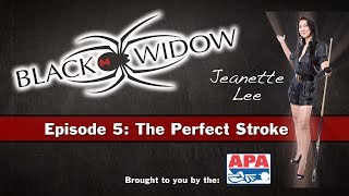 Jeanette Lee Pool Lessons and Billiard Instruction  The Perfect Stroke [upl. by Atela]