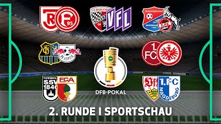 EAFC 24 2 RUNDE  DFBPOKAL  SPORTSCHAU 1 🔥 [upl. by Noak]