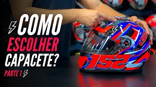 Como escolher Capacete de Moto TiposModelosTamanhos  Parte 1  Grid Motors [upl. by Nede]