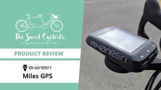 Unique budget friendly computer  Shanren Miles GPS Cycling Computer Review  feat Power Estimation [upl. by Xanthe614]