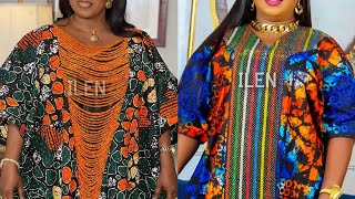 Most Hottest Ankara Styles For ladies 2024 Trendy Ankara Wax Print Dress BestBoubou amp Kaftan Gown [upl. by Ilatfen442]