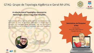 A relação entre Topologia e Geometria homologia ciclos e algumas relações [upl. by Camey]