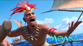 🌊⁠⁠⁠⁠ Moana  We Know the Way Audio Version with Movie Scene  Lyrics on subtitles HD [upl. by Acnayb]