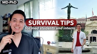 🩺 9 Survival Tips for Medical Students and Interns  Jeremy Ceriales  MDPhD  UPCM PGH [upl. by Combes]