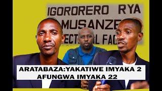 DAMASCENE YAFUNZWE IMYAKA 22 AZIRA GUTERETA UMUKOBWA WABAKIREYAKATIWE IMYAKA 2 GEREZA IMYAKA 22 [upl. by Roseann]