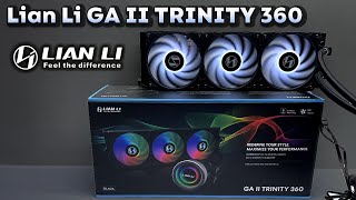 Lian Li GA II TRINITY 360 RGB Installation Guide Unbox and Test [upl. by Esinrahs168]