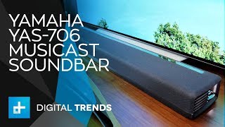 Yamaha YAS706 Musicast Soundbar  Hands On Review [upl. by Merrilee388]