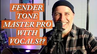 Testing My New Toy With Vocal Settings  Fender Tone Master Pro Demo [upl. by Arataj455]