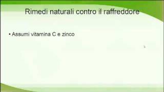 Rimedi naturali contro il raffreddore [upl. by Lowson447]