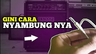 Cara Menyambung Jack Headset Ke Speaker Dengan Mudah [upl. by Harias]