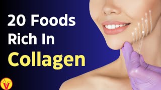 20 Foods Rich in Collagen  Age Gracefully  VisitJoy [upl. by Othello173]