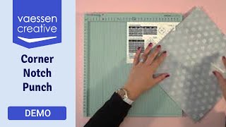 How to create an envelope with the Corner Notch Punch Quick demo [upl. by Danforth456]