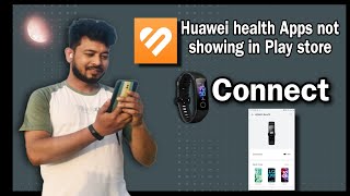 Huawei health Apps not showing in Play store  how to  huawei honor band smart watch ⌚ [upl. by Yrhcaz]