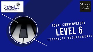 RCM Level 6 Technical Requirements for Piano 2015 amp 2022 edition [upl. by Kamin]