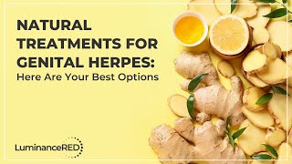 Natural Treatments for Genital Herpes Here Are Your Best Options [upl. by Jennings889]