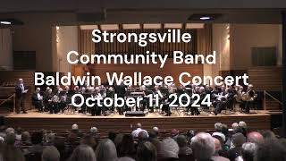 October11 2024 Baldwin Wallace Concert [upl. by Skye]