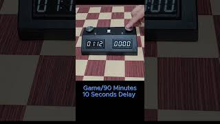 ZMF II Professional Tournament Chess Clock Game90 Minutes10 Seconds Delay [upl. by Stephana496]