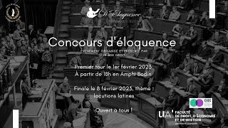 Concours déloquence  La Finale [upl. by Matland]