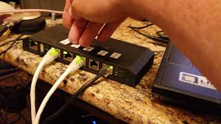 AREDN Toughswitch config for 3 nodes2 LAN ports part 2 [upl. by Keele]