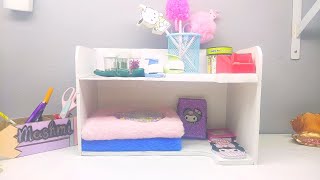 DIY  PREPARING A DESK ORGANIZER FROM CARDBOARD [upl. by Elison]