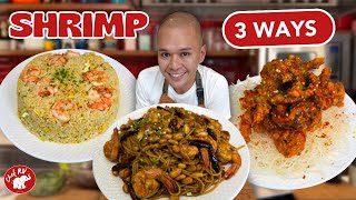 SHRIMP 3 WAYS  Chef RV [upl. by Arised]