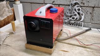 VEVOR Chinese Diesel Heater  12 Hour Alpine Low Setting  Fuel Economy Run Test [upl. by Silra]