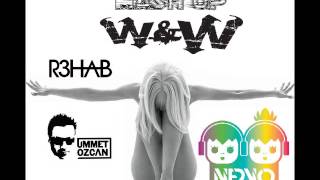 WampW vs NERVO amp Ummet Ozcan amp R3hab  Revolution of thunder spark Dimitri Krops mash up [upl. by Anivlis]