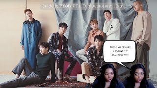 A little guide to BTOB 2022 ver Pt 1 Reaction 🔥 Meet Eunkwang and HUTA 🩵 [upl. by Cloris]