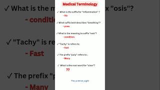 What is the root word for quotslowquotslow medicalterms medicalterminology [upl. by Rebmeced995]