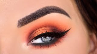 Morphe 35O3 Fierce by Nature Eyeshadow Palette  Fall Eye Makeup Tutorial [upl. by Adnylam]