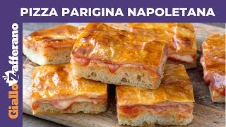 PIZZA PARIGINA FATTA IN CASA Ricetta originale napoletana [upl. by Annoerb674]