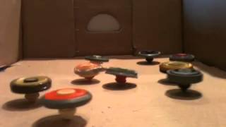 12 way beyblade battle [upl. by Jasik]